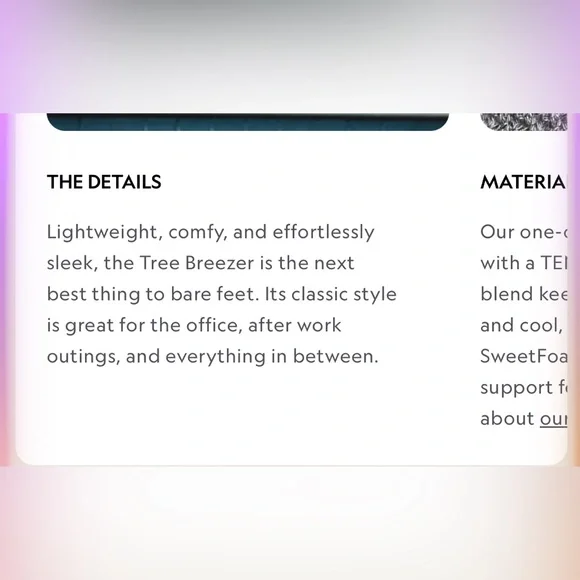 ALLBIRDS black Treebreezers flats size 9 - Picture 9 of 9